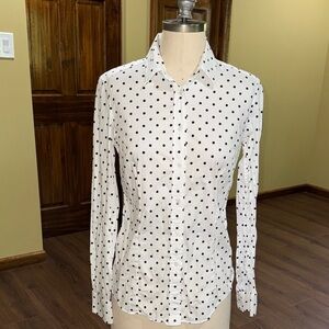 529 Polka Dot Button-Up Shirt